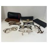 Vintage glasses &  cases