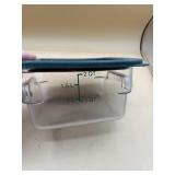 Commercial NSF 2 quart container