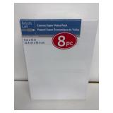 Artist's Loft Canvas Super Value Pack featuring 8