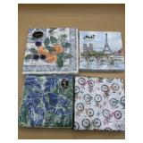 paper napkins crafts decoupage Mixed 4 packs