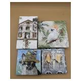 paper napkins crafts decoupage  rid Cat themed 4