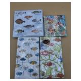 paper napkins crafts decoupage fish themed 4