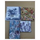 paper napkins crafts decoupage flower themed 4