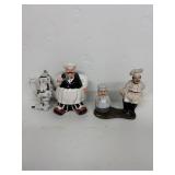 Chef Figure lot kitchen decor