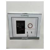 Trueliving wall shelf features a built-in