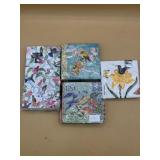 paper napkins crafts decoupage bird themed fleece