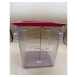 Commercial NSF Carlisle 8 quart container