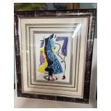 Alfred Alexander Gï¿½ckel Abstract tray matted
