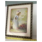 framed art print features Joyce Birkenstock's