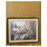 Home interior Floral Stream Picture25tall 31