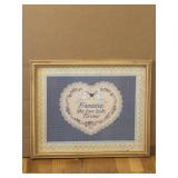 Home Interior Friendship like love lasts Forever
