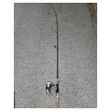 Zebco Genesis Gen 30 spinning fishing reel paired