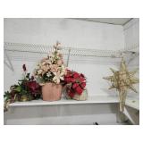 Gorgeous artificial floral arrangements and