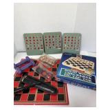 Bingo Checkers wood checker set misc