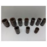 Heavy duty Impact Sockets Various Sizes and One