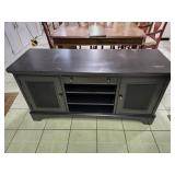 20x50' black TV Stand (Heavy, bring help to load.