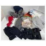 Menï¿½s variety lot, gloves, robe, swim shorts