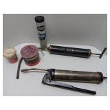 Two grease Guns with Grease