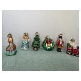 Thomas Pacconi Glass Christmas Ornaments