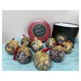 Thomas Kincaid Memories of Christmas Ornaments