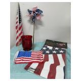 New Magnetic Mailbox Cover Red White Blue Decir