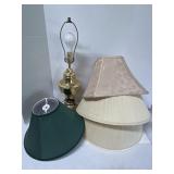 MCM table lamp with lampshades