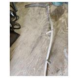 antique hay scythe