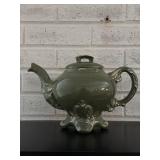 Green Elegant Tea Pot
