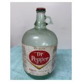 Vintage Dr Pepper Gallon Syrup Jug and Metal
