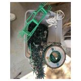 Huge lot of Christmas lights, light holders &