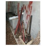 Miscellaneous tractor tools and attachments