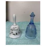 Indiana Glass Sandwich Pattern Bell and