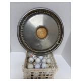 Chevrolet Hubcap And Golf Balls