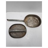 vintage WWII-era US military issue mess kit
