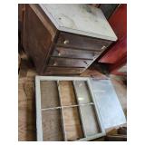 Vintage window (needs two window panes), small