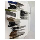 Assorted Knives Steak Butcher Paring