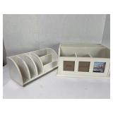 Wooden desk organizers