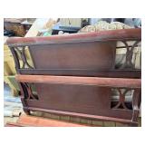 Vintage Mahongany full bed footboard headboard