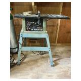 Delta 10ï¿½ corded bench table saw and stand