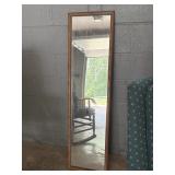 4 Ft Oak Frame Mirror