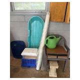 Plastic Chair Snowboard Misc Lot