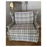 Chair and 1/2 Plaid Chair