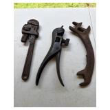 Antique Oliver Farm Plow Wrench Adjusting