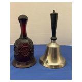 Vintage Avon Cape Cod Ruby Red Bell & vintage
