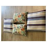 Four pillows