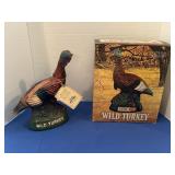 Limited edition ceramic Wild Turkey Decanter