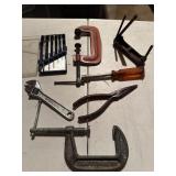 Hand Tools and C Clamps