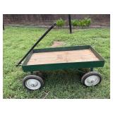 Vintage Homemade Wagon Heavy Duty nicely made