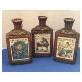 Vintage, Saturday Evening Post Decanters. Beamï¿½s