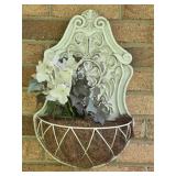 Two Resin Wall Planters